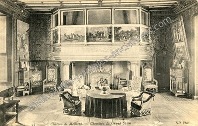 Carte postale ancienne Chateau de Meillant — Meillant (Cher)