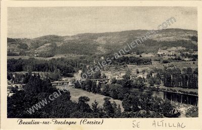 Carte postale ancienne Beaulieu-sur-Dordogne — Beaulieu-sur-Dordogne (Corrèze)