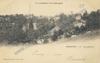 Carte postale ancienne LA CORRÈZE PITTORESQUE — Aubazines (Corrèze)