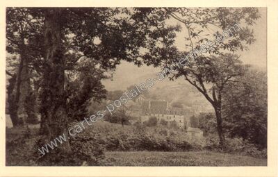 Carte postale ancienne aubazine — Aubazines (Corrèze)