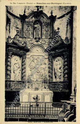 Carte postale ancienne Le Bas Limousin Illustré — Beaulieu-sur-Dordogne (Corrèze)