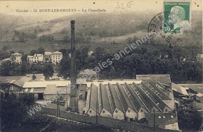 Carte postale ancienne La Chapellerie — Bort-les-Orgues (Corrèze)