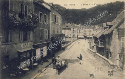 Carte postale ancienne Bort — Bort-les-Orgues (Corrèze)