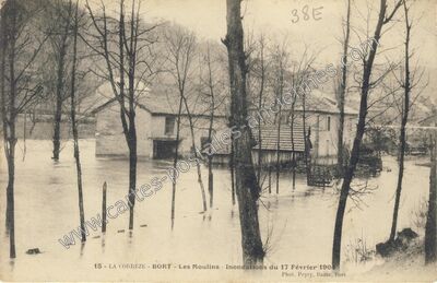 Carte postale ancienne Bort — Bort-les-Orgues (Corrèze)