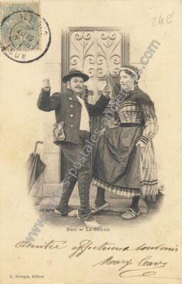 Carte postale ancienne Bort — Bort-les-Orgues (Corrèze)