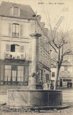Carte postale ancienne Bort — Bort-les-Orgues (Corrèze)