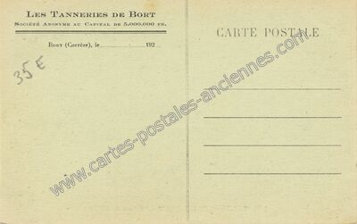 Carte postale ancienne Bort — Bort-les-Orgues (Corrèze)