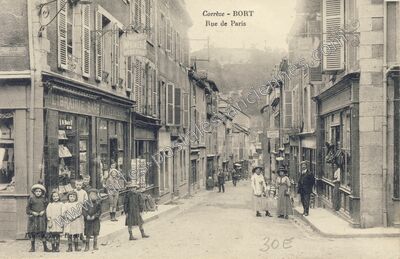 Carte postale ancienne Bort — Bort-les-Orgues (Corrèze)