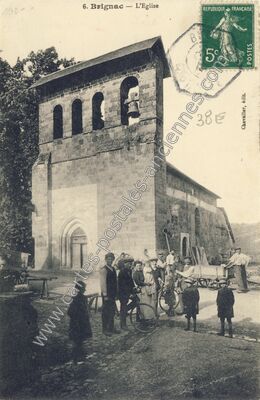 Carte postale ancienne Brignac — Brignac-la-Plaine (Corrèze)