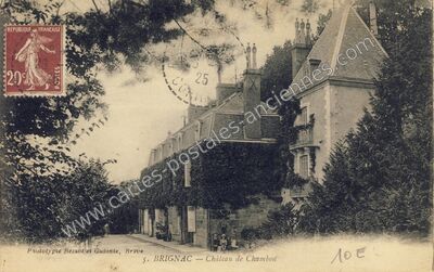 Carte postale ancienne Brignac — Brignac-la-Plaine (Corrèze)