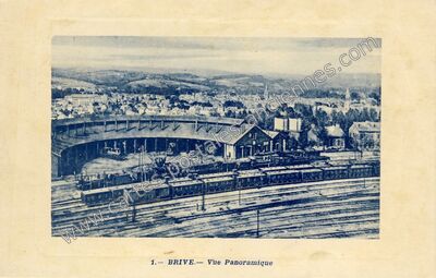 Carte postale ancienne Brive — Brive-la-Gaillarde (Corrèze)