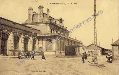 Carte postale ancienne Brive — Brive-la-Gaillarde (Corrèze)