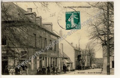 Carte postale ancienne La Corrèze pittoresque — Bugeat (Corrèze)