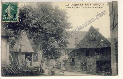Carte postale ancienne La Corrèze pittoresque — Chamberet (Corrèze)
