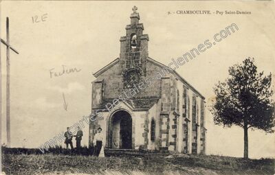 Carte postale ancienne Puy Saint-Damien — Chamboulive (Corrèze)