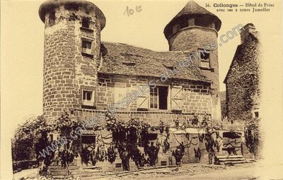 Carte postale ancienne Collonges — Collonges-la-Rouge (Corrèze)