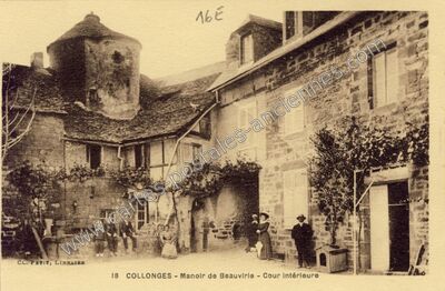 Carte postale ancienne Collonges — Collonges-la-Rouge (Corrèze)