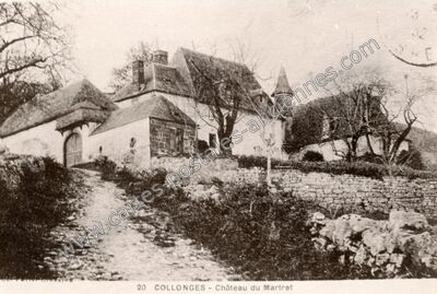 Carte postale ancienne Collonges — Collonges-la-Rouge (Corrèze)