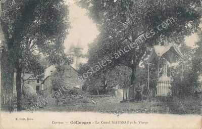 Carte postale ancienne Collonges — Collonges-la-Rouge (Corrèze)