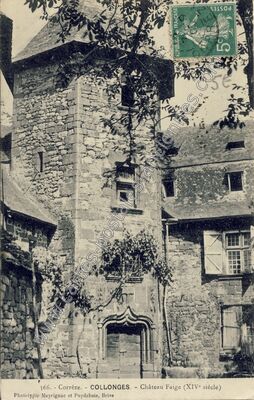 Carte postale ancienne Collonges — Collonges-la-Rouge (Corrèze)