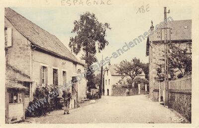 Carte postale ancienne Espagnac — Espagnac (Corrèze)