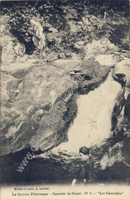 Carte postale ancienne Gimel — Gimel-les-Cascades (Corrèze)
