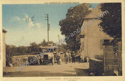 Carte postale ancienne La Bitarelle — Gros-Chastang (Corrèze)