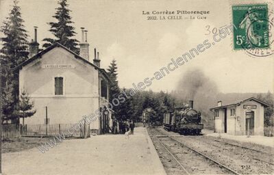 Carte postale ancienne La Corrèze Pittoresque — Lacelle (Corrèze)