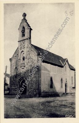 Carte postale ancienne Lubersac — Lubersac (Corrèze)