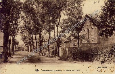 Carte postale ancienne Malemort — Malemort-sur-Corrèze (Corrèze)
