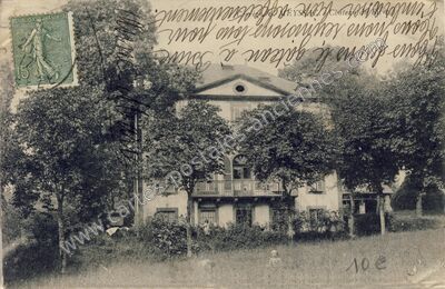Carte postale ancienne Château — Meyssac (Corrèze)