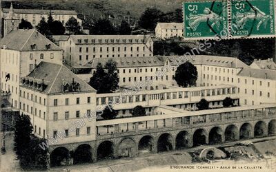 Carte postale ancienne La Cellette — Monestier-Merlines (Corrèze)