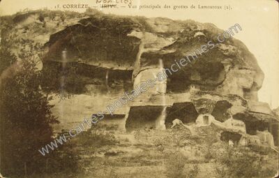 Carte postale ancienne Lamouroux — Noailles (Corrèze)