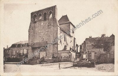 Carte postale ancienne Perpezac le Blanc — Perpezac-le-Blanc (Corrèze)