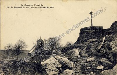 Carte postale ancienne Le Rat — Peyrelevade (Corrèze)