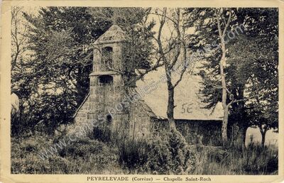 Carte postale ancienne Le Rat — Peyrelevade (Corrèze)