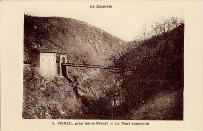 Carte postale ancienne Merle — Saint-Geniez-ô-Merle (Corrèze)