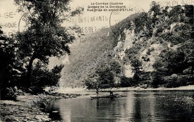 Carte postale ancienne Eylac — Servières-le-Château (Corrèze)