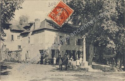Carte postale ancienne St Adrian — Tulle (Corrèze)