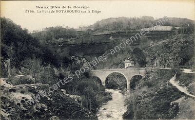 Carte postale ancienne Rotabourg — Ussel (Corrèze)