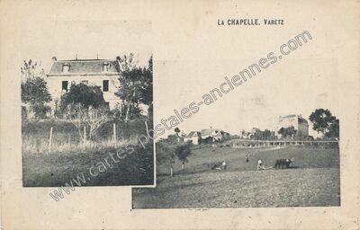 Carte postale ancienne La Chapelle — Varetz (Corrèze)