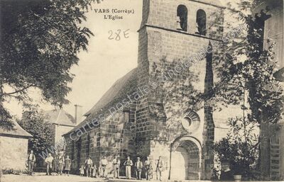 Carte postale ancienne Vars — Vars-sur-Roseix (Corrèze)
