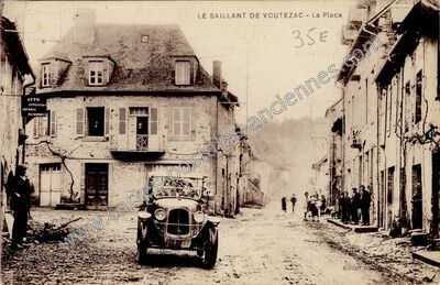 Carte postale ancienne Le Saillant de Voutezac — Voutezac (Corrèze)