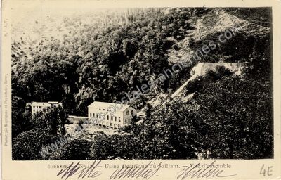Carte postale ancienne Le Saillant — Voutezac (Corrèze)