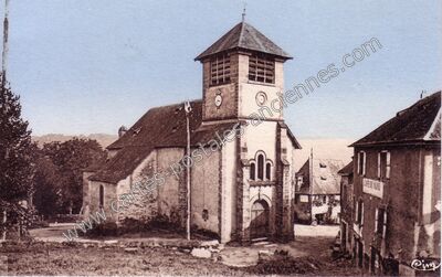 Carte postale ancienne St Hilaire Peyroux — Saint-Hilaire-Peyroux (Corrèze)