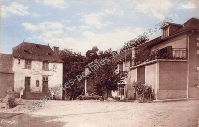 Carte postale ancienne St Hilaire Peyroux — Saint-Hilaire-Peyroux (Corrèze)