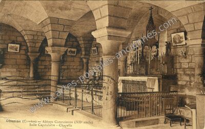 Carte postale ancienne obazine — Aubazines (Corrèze)