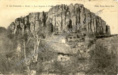 Carte postale ancienne Chantery — Bort-les-Orgues (Corrèze)