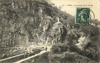 Carte postale ancienne Gimel — Gimel-les-Cascades (Corrèze)