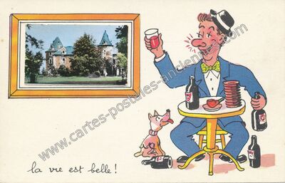 Carte postale ancienne Rilhac Xaintrie — Rilhac-Xaintrie (Corrèze)